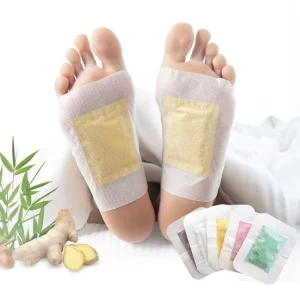 Chinese Bamboo Vinegar Detox Foot Patch with Lavender Charcoal Cleansing Body and Nasal Pads Mouth Body Patches