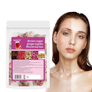 Chinese Cramps Menstrual Period Pain Relief Tea Womb Detox Ginger Red Dates Flavor Tea