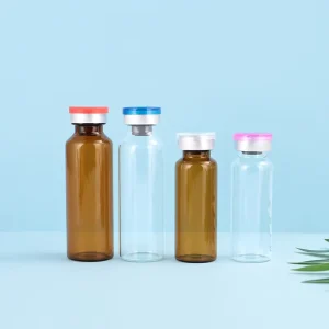 Chinese Factory Transparent 3ml 30ml Glass Bottles for Medicinal and Beauty Use Glass Medicine Bottle