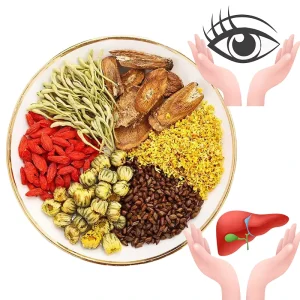 Chinese Fresh Steamed Health Herb Flavored Tea Chrysanthemum Cassia Seed for Clean Detox Liver Eye Protection Vacuum Pack Tea