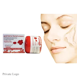 Chinese Goqi Face Cream Moisturizer Anti Aging Collagen Camellia Lightening Medlar White Cream