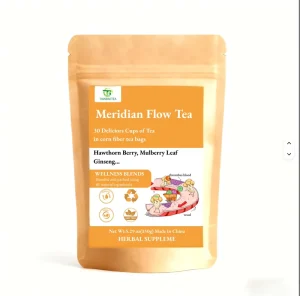 Chinese Health Tea Factory Direct Meridian Flow Tea Bags Herbal Low MOQ OEM