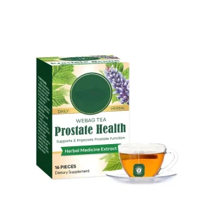 Chinese Health Tea Factory Direct Support Dropshipping Prostate Support Flavored Tea 100% Natural Herbs Top Grade 5g*16pcs