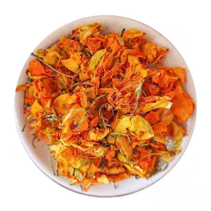 Chinese Healthy Herbal Tea Flos Trollii Dried Nasturtium Flower Tea Trollflower Jin Lian Hua