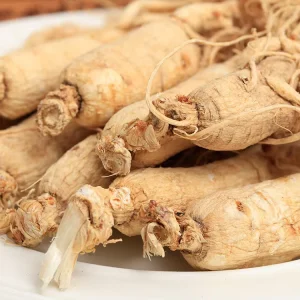 Chinese Herb Ginseng Root Dried AD Processed Single Spice Big Size Raw Light Yellow Ginseng