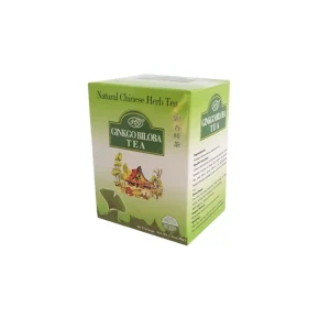 Chinese Herb Products Fresh Blended Ginkgo Biloba Health Tea 2g Sachet Box HACCP Certified