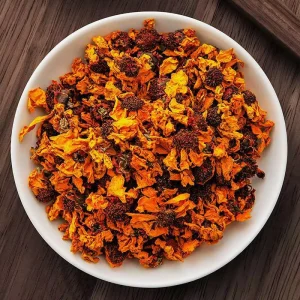 Chinese Herb Tian Shan Xue Ju Natural Coreopsis Tinctoria Health Tea Kunlun Snow Chrysanthemum