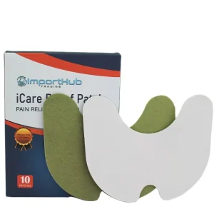 Chinese Herbal 24 Hour Hot Moxibustion Wormwood Knee Pain Plaster Herbal Pain Relief Patch