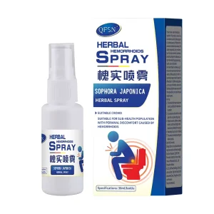 Chinese Herbal Anal Care Spray Gentle Non-Irritating Moisturizing Calming External Use