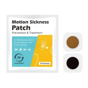 Chinese Herbal Anti Nausea Carsickness Airsickness Seasick Motion Sickness Patch 20pcs/box