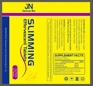 Chinese Herbal Beauty Supplement L-Carnitine Effervescent Tablets for Hair Growth 18 count