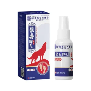 Chinese Herbal Beriberi Spray Soothe Feet Discomfort Exterior Use 60ml
