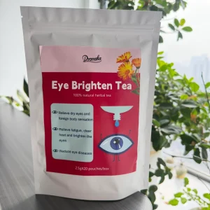 Chinese Herbal Blend for Clear Vision and Daily Eye Wellness Nourishing 20 Pouches Eye Brighten Tea