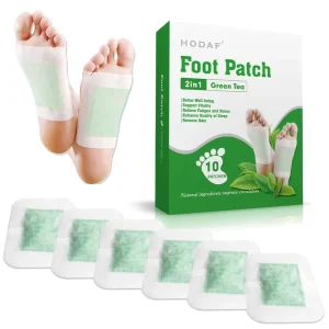 Chinese Herbal Detox Foot Patch Effective Detoxification Deep Cleanse Detox Foot Pads with Ginger Jasmine Green Tea
