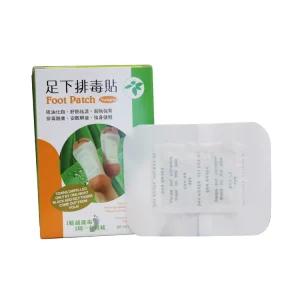 Chinese Herbal Detox Ginger Bamboo Foot Patch Pads