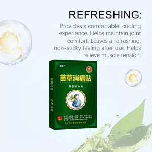 Chinese Herbal Extract Joint Patches Gentle Warm Plaster for Shoulder Back and Joint Comfort