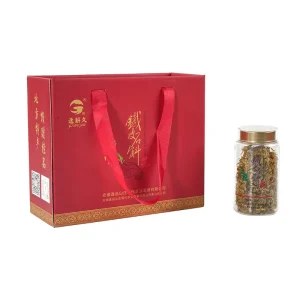 Chinese Herbal Gift Box 2 Bottles of Dendrobium Stem Extract with Alkaloids for Wellness (Health Food Grade)