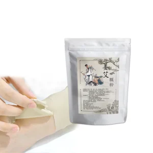 Chinese Herbal Ginger Wormwood Membrane Powder Body Pain Relief Healthcare Supply OEM Brand