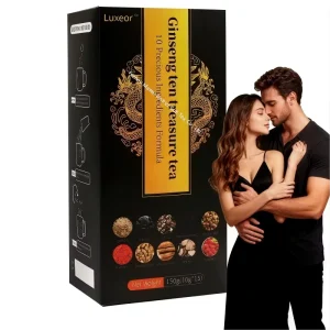 Chinese Herbal Ginseng Ten Treasure Kidney Tea Flavorful Health Tea Health Energy Tea for Men and Women