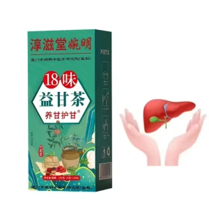 Chinese Herbal Liver Detox Tea Anti-Toxic Liver Cleansing Tea 18 Kinds Kidney & Liver Care 4-Flavor Tea Bags