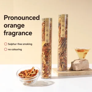 Chinese Herbal Medicine Dried Orange Peel Natural Dried Orange Peel Slices Aged Peel
