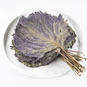 Chinese Herbal Medicine Natural Herb Perilla Frutescens Dried Purple Perilla Leaf for Health Food and Tea
