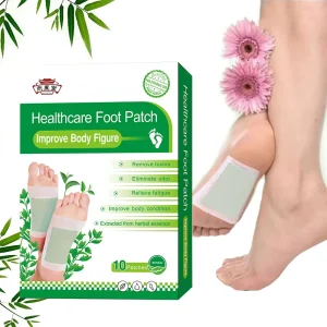 Chinese Herbal Medicine Wormwood Detox Foot Pads Deep Cleansing Foot Patch