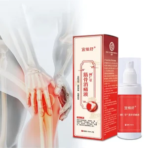 Chinese Herbal Muscle Bone Pain Relief Spray Muscle Aches Joint Stiffness Arthritis Inflammation Targeted Analgesic Liquid