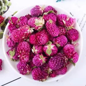 Chinese Herbal Natural Qian Ri Hong Dried Gomphrena Globosa Globe Amaranth