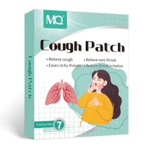 Chinese Herbal Natural for Itchy Throat Cough 7pcs box Patch for Adults