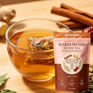 Chinese Herbal Private Label Menopause Tea Natural Plants and Herbs Without Additives Hormone Balance Tea with Vitamins