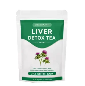 Chinese Herbal Tea Raw Material Custom Formula for Natural Liver Detox and Health Bulk Private Label Tea Supplier