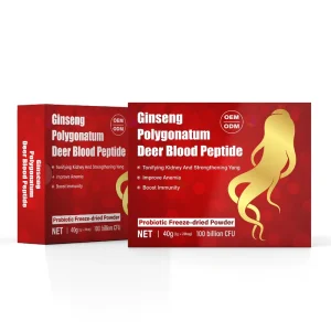 Chinese Manufacturer Herbal Formula Asia Ginseng Plus Probiotic Freeze Dried Powder Immune boost and Overall Health Support
