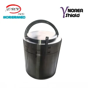 Chinese Manufacturer NORER SHIELD PET CF18 Lead Container for Nuclear Medicine Radiopharmaceutical Vial Transportation Shielding