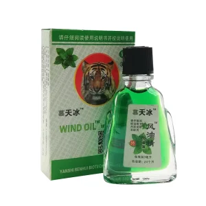 Chinese Medicine 3ml Wind Oil Essence for Body Relieving Dizziness Headache Motion Sickness Refreshing Preventing Mosquito Bites