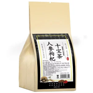 Chinese Natural Herbal Blended Tea Ginseng Maca for Men Energy Sexual Health Kidney Treasure Bag Top Grade 5g*30