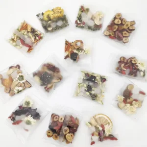 Chinese Natural Herbs Flowers Blended Detox Beauty Slimming Sleep Womb Energy Healthy Tea
