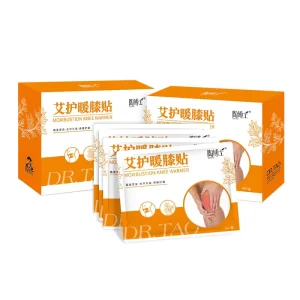Chinese Natural Mugwort Herbal Pain Relieving Non woven Fabric Knee Joint Pain Relief Patch 100pcs