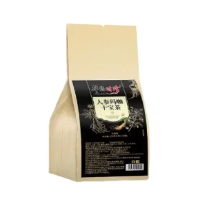 Chinese Natural Raw Herbal Blended Tea Ginseng Maca for Men Energy Sexual Health Kidney Treasure Bag Top Grade 5g*30 Tea