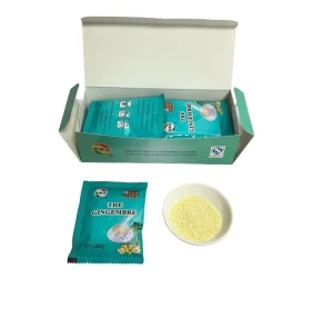 Chinese Original Factory Mint Flavor Instant Ginger Tea GOUT MENTHE GINGEMBRE LA BOISSON SOLIDE for Drinking Tea