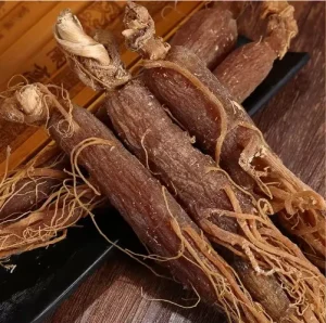 Chinese Red Ginseng Roots, Whole, Dried