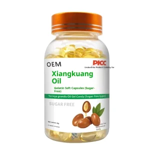 Chinese Torreya Oil Gel Candy Custom OEM ODM Source Health Medicine Dual purpose Gift Box Mainland China 6 Months Shelf Life
