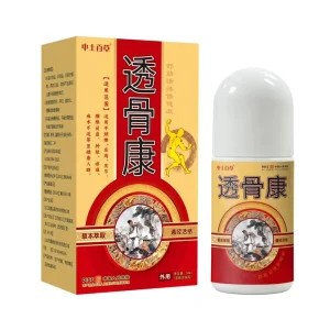 Chinese Traditional Herbal Bone Care Roll-on Liquid Warm Comfort Massage Roller Serum Relieve Body Stiff Tiredness Suitable