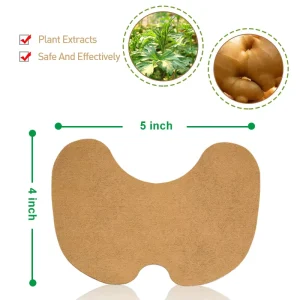 Chinese Traditional Natural Wormwood Moxibustion Plaster Joint leg knee Pain Relief Acupuncture Patch 10g Net Weight All Skin