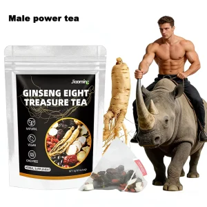 Chinese Traditional Nourish Kidney Tea Ginseng Eight Treasure Tea Power Sexual Enhancement love Male Fertility Tea