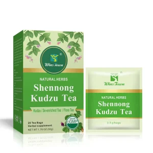 Chinese Traditional Shennong Kudzu Tea for Natural Relaxation Stress Management and Calming Comfort Support