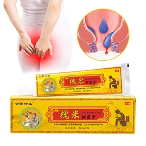 Chinese Vitamin E Hemorrhoids Ointment Mixed External Internal Anal Fissure Pain Piles Cream 20g