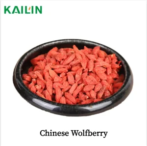 Chinese Wolfberry Herbal Health Tea Supplement Organic Red Goji Berry Freshly Processed Packaged Bulk Box Bag Grade