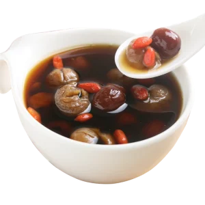 Chinese herbal functional warm womb detox OEM red date berry tea wellness blend Chinese herbal functional tea Longan red dates