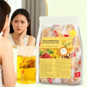 Chrysanthemum Cassia Seed Detox Tea Clearing Heat Eliminating Toxins Herbal Tea Bag